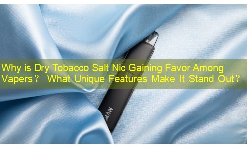 Why is Dry Tobacco Salt Nic Gaining Favor Among Vapers？ What Unique Features Make It Stand Out？