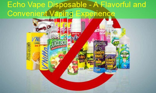 Echo Vape Disposable - A Flavorful and Convenient Vaping Experience