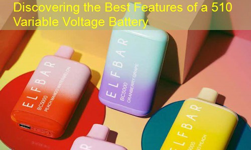 Discovering the Best Features of a 510 Variable Voltage Battery