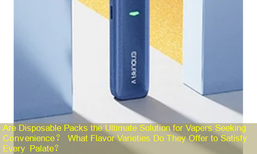 Are Disposable Packs the Ultimate Solution for Vapers Seeking Convenience？ What Flavor Varieties Do They Offer to Satisfy Every Palate？