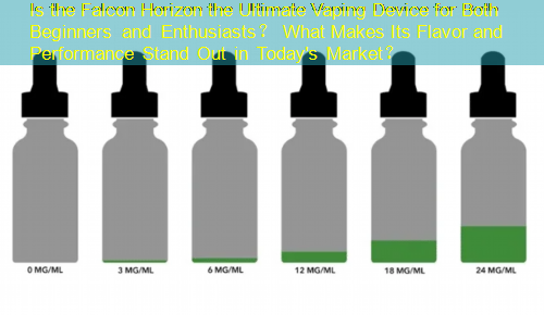Is the Falcon Horizon the Ultimate Vaping Device for Both Beginners and Enthusiasts？ What Makes Its Flavor and Performance Stand Out in Today's Market？