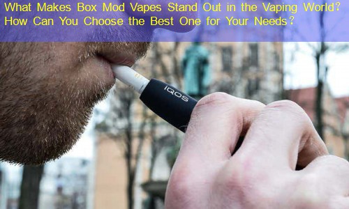 What Makes Box Mod Vapes Stand Out in the Vaping World？ How Can You Choose the Best One for Your Needs？