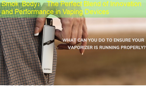 Smok Body： The Perfect Blend of Innovation and Performance in Vaping Devices