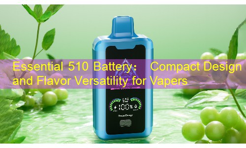Essential 510 Battery： Compact Design and Flavor Versatility for Vapers
