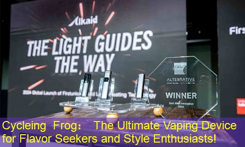 Cycleing Frog： The Ultimate Vaping Device for Flavor Seekers and Style Enthusiasts!