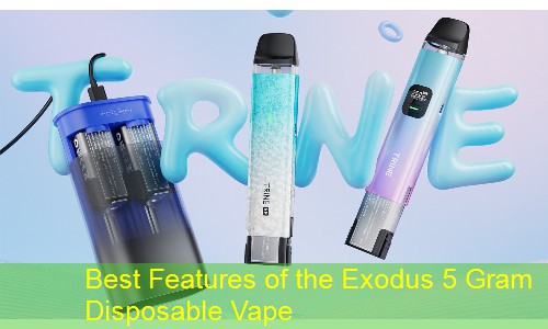Best Features of the Exodus 5 Gram Disposable Vape