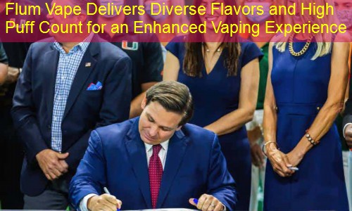 Flum Vape Delivers Diverse Flavors and High Puff Count for an Enhanced Vaping Experience
