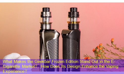 What Makes the Geekbar Frozen Edition Stand Out in the E-Cigarette Market？ How Does Its Design Enhance the Vaping Experience？