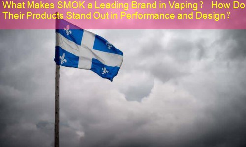 What Makes SMOK a Leading Brand in Vaping？ How Do Their Products Stand Out in Performance and Design？
