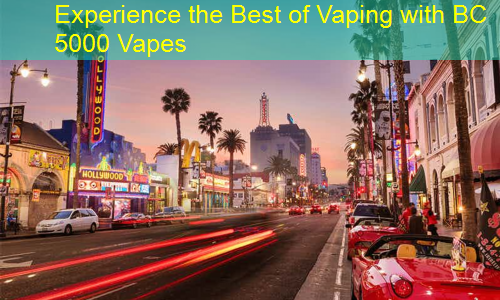 Experience the Best of Vaping with BC 5000 Vapes