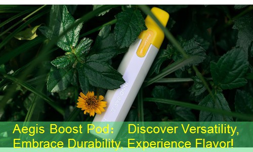 Aegis Boost Pod： Discover Versatility, Embrace Durability, Experience Flavor!