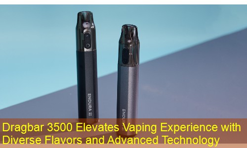 Dragbar 3500 Elevates Vaping Experience with Diverse Flavors and Advanced Technology